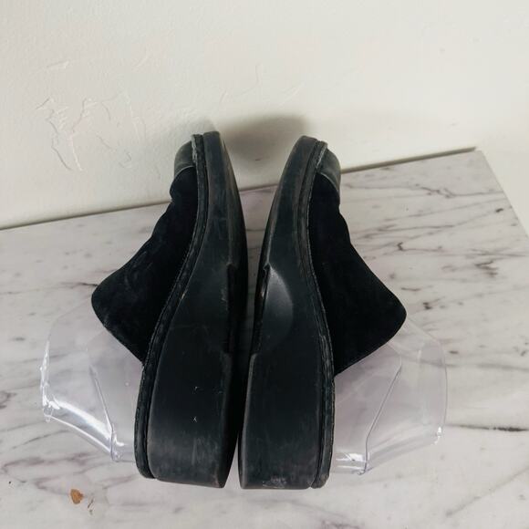 Naot Black Leather Slide Mules Women’s Size 6.5 - Picture 6 of 10